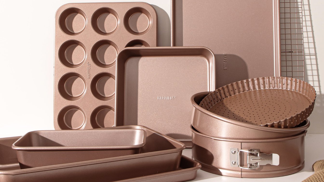 happiels nonstick baking pans set
