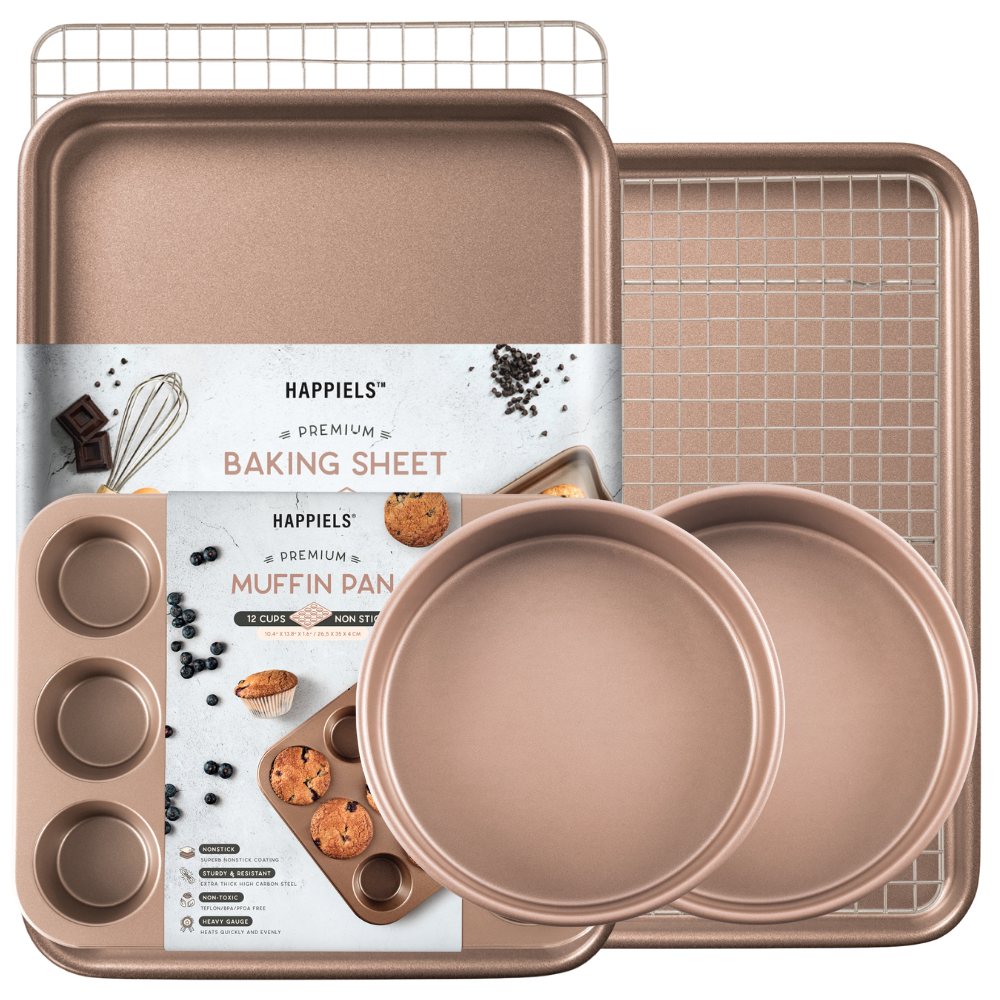 Baking Traditions 7-Piece Baking Pans Set